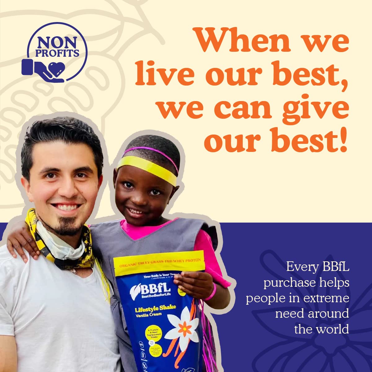 BBfL Protein Shake gluten-free-non-gmo shows clean label for conscious shoppers.