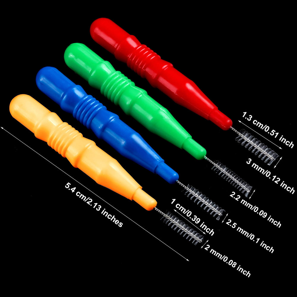 BBTO blue interdental brush flosser for braces cleaning