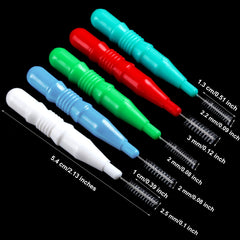 Interdental brush in White color