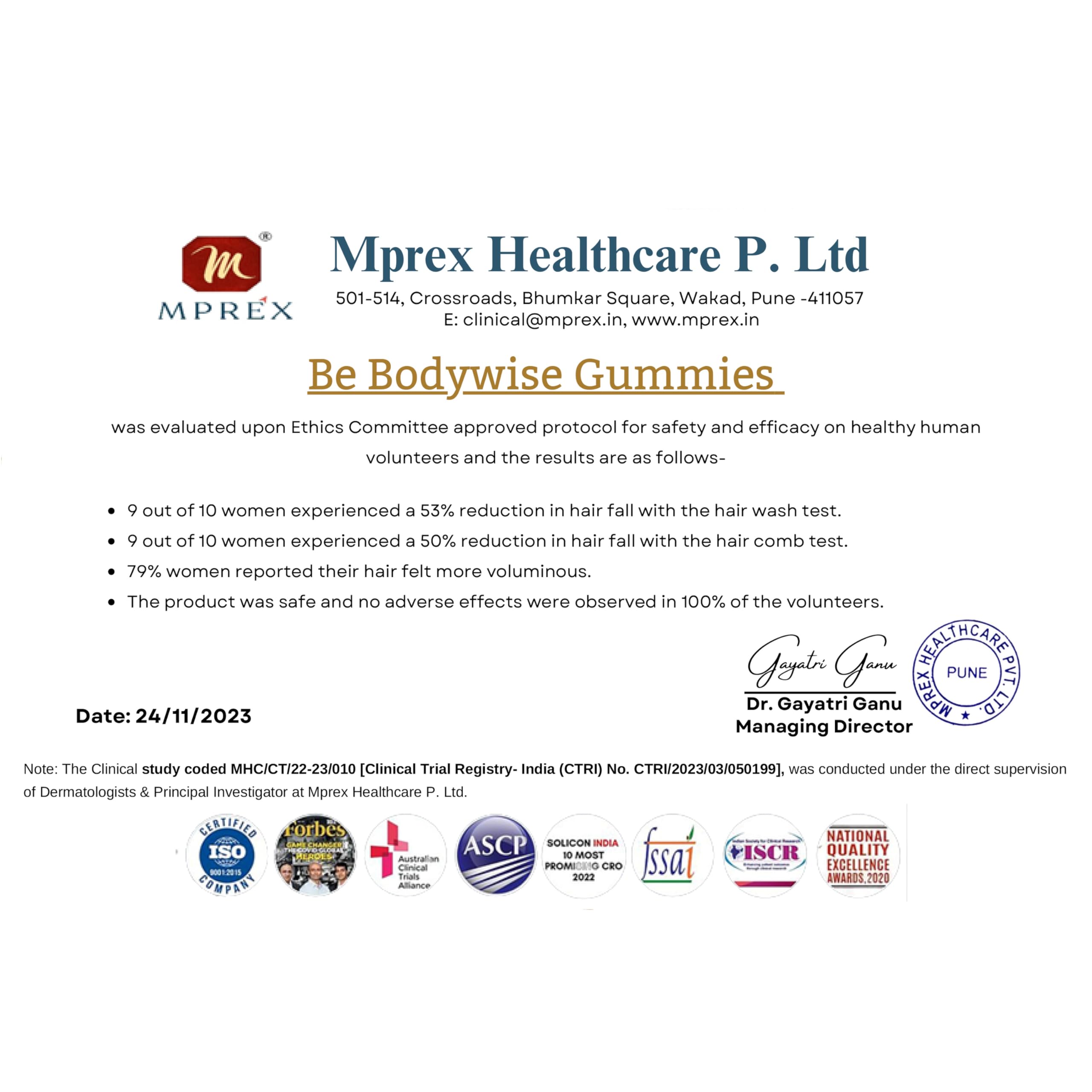 Be Bodywise 6-in-1 Hair, Skin & Nails Gummies