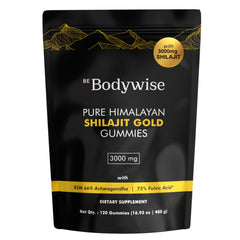 Be Bodywise Himalayan Shilajit Gummies bottle and packaging