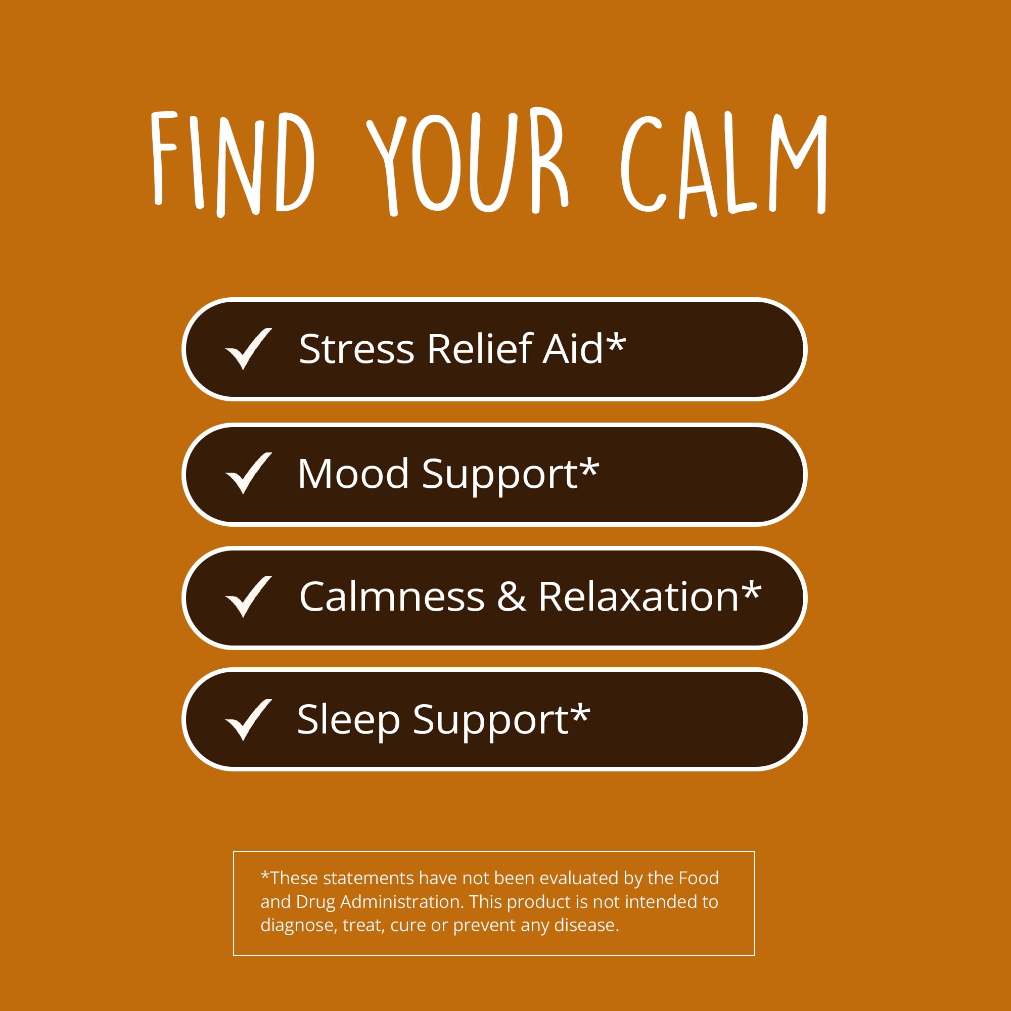 Be Grounded stress relief capsules close-up