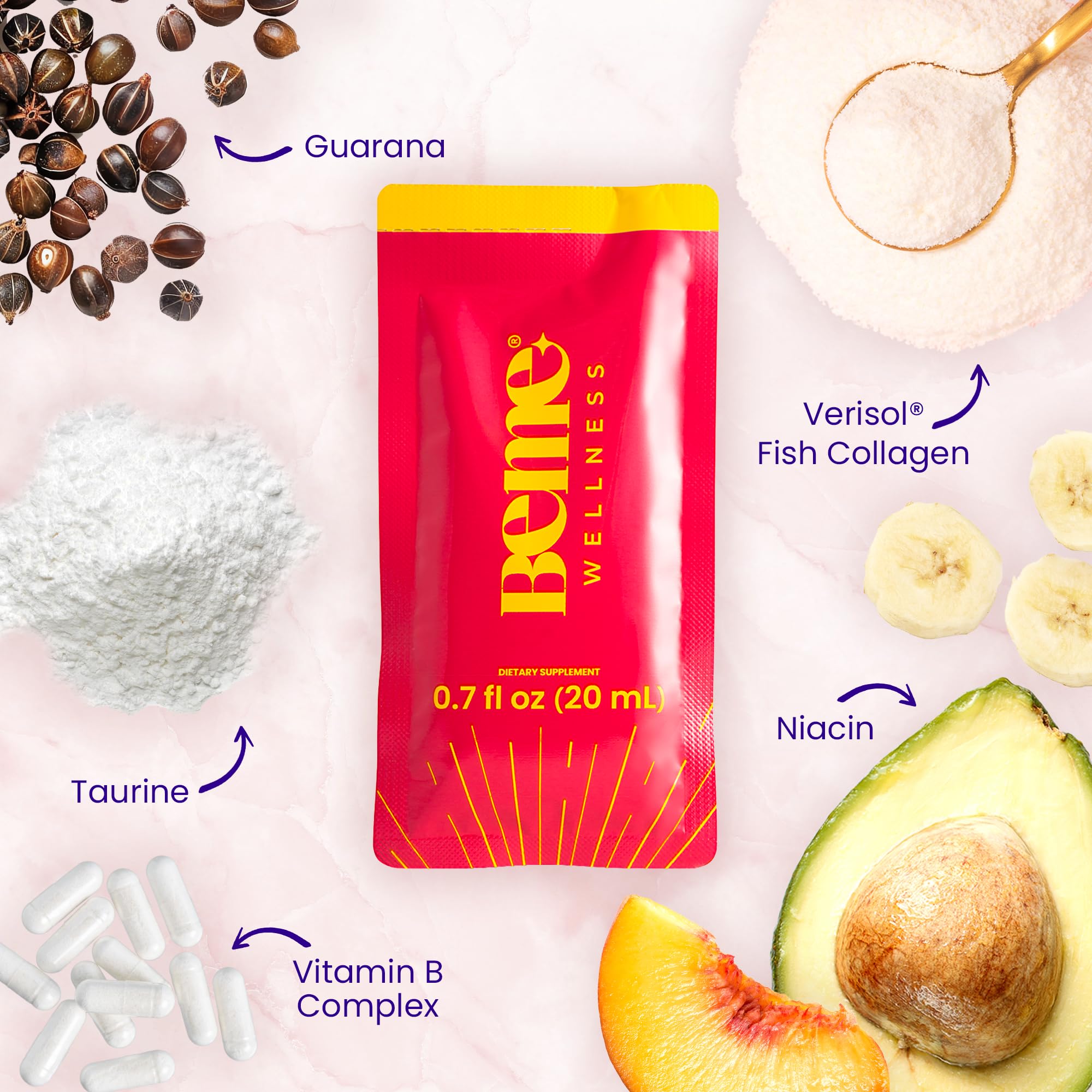 BeMe Be Strong science-backed active ingredients highlighted