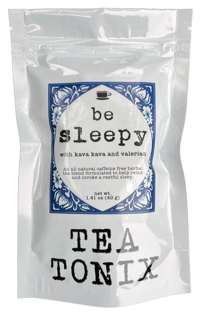 BE SLEEPY Bedtime Tea loose leaf blend with chamomile and lavender