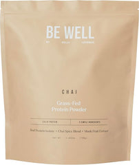 Be Well by Kelly Grass-Fed Beef Protein Powder container front view