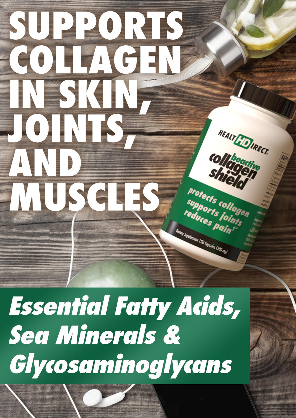 Eco-friendly packaging for BeActive Collagen Shield