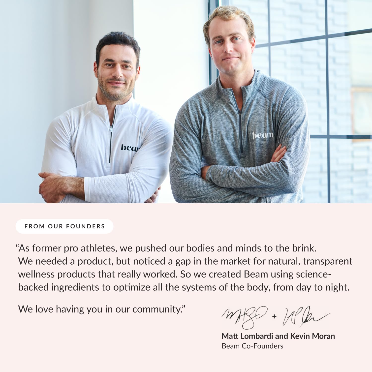 Third-party testing seal on Beam Collagen Powder