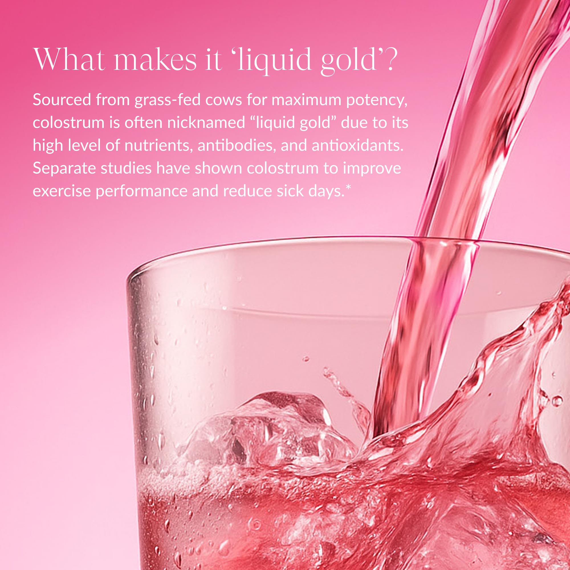 IgG antibodies and growth factors in Beam Colostrum Powder