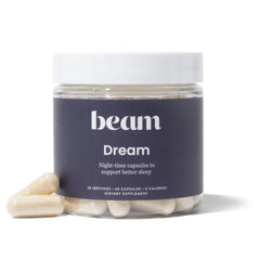 Beam Dream Sleep Capsules bottle front view