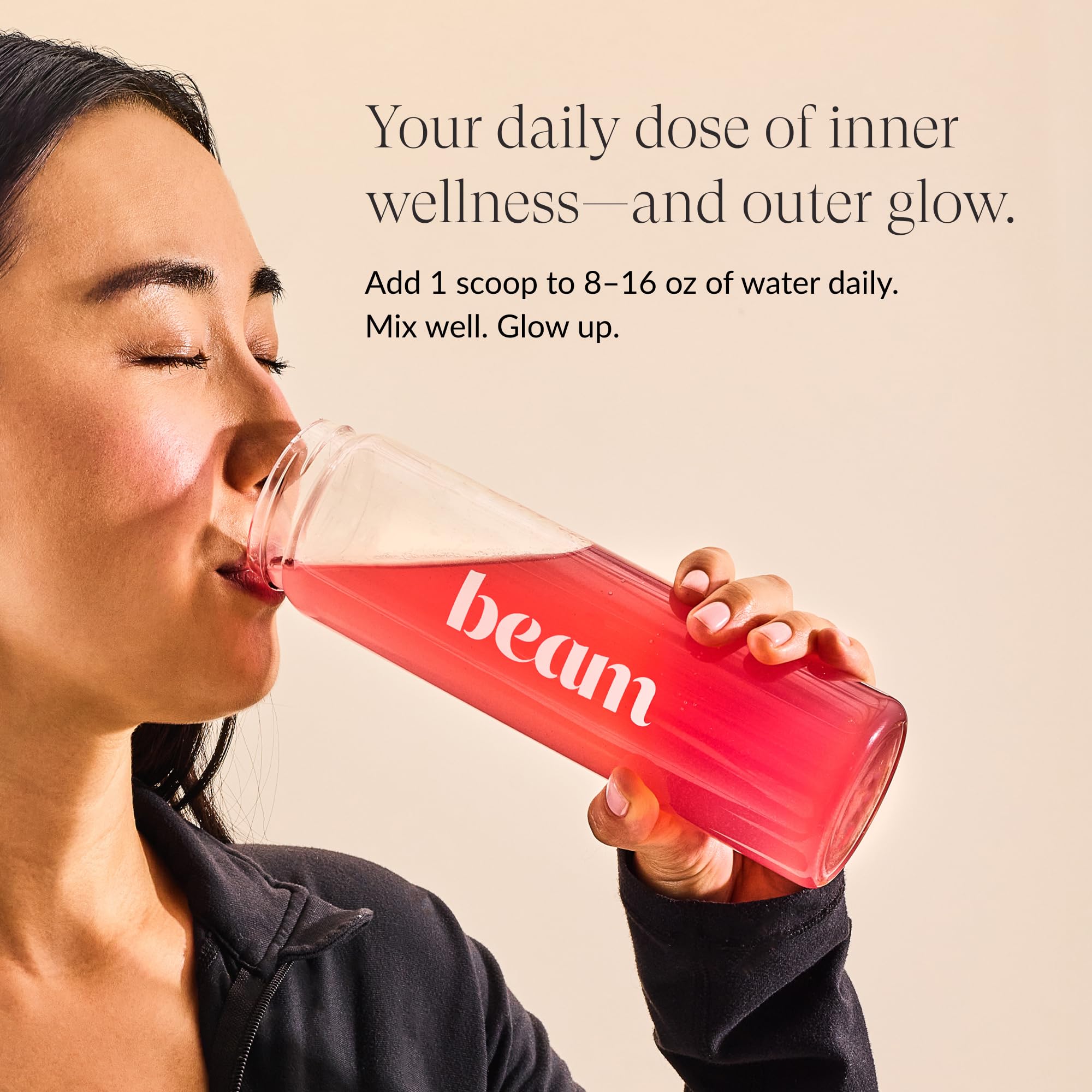 Bromelain and other natural ingredients in Beam Glow