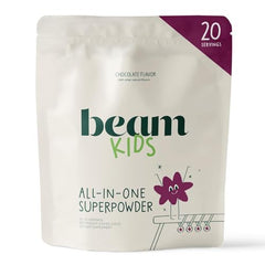 Beam Kids All-in-One Superfood Powder tub with label