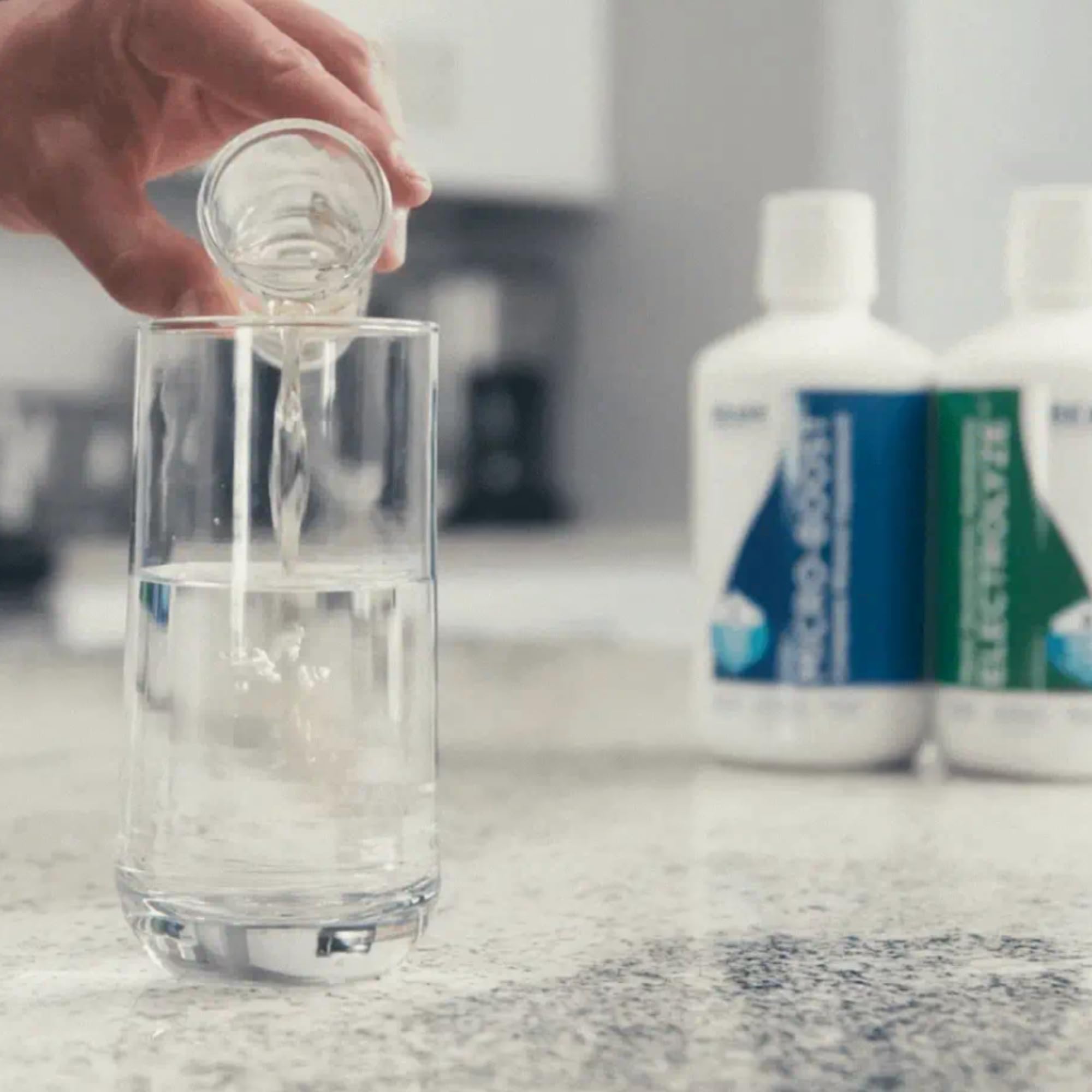 Morning routine setup with Electrolyze and beverage