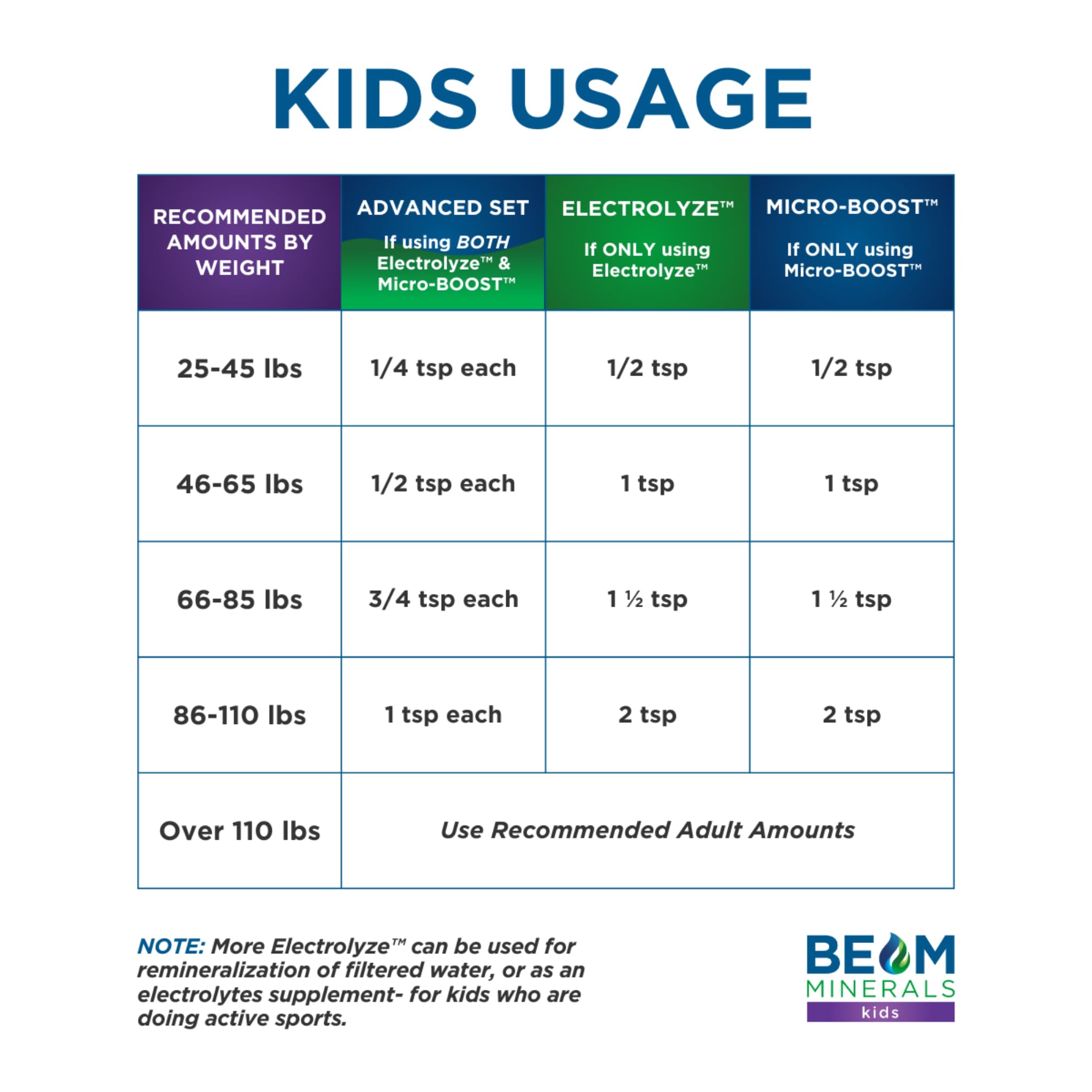 32 fl oz BEAM Minerals Electrolyze packaging on display