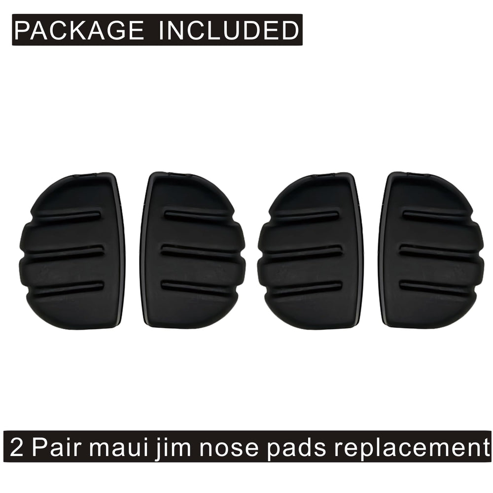Nose pad dimensions 0.4in x 0.6in (10mm x 15mm) close-up