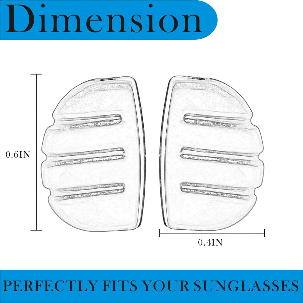 Installation steps for Maui Jim/Martini Sport nose pads
