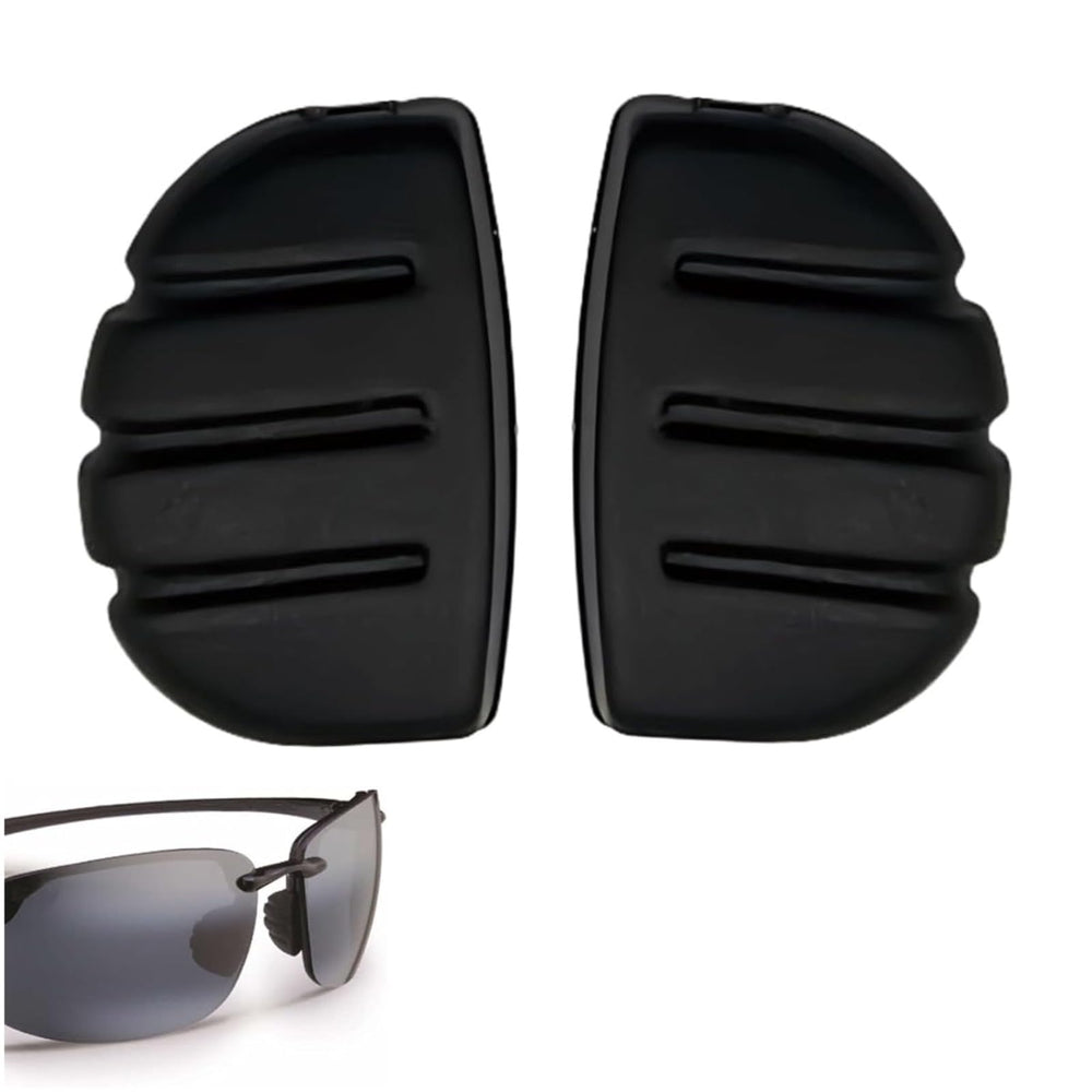 Beaspecal silicone nose pads for Maui Jim and Martini Sport sunglasses – front view
