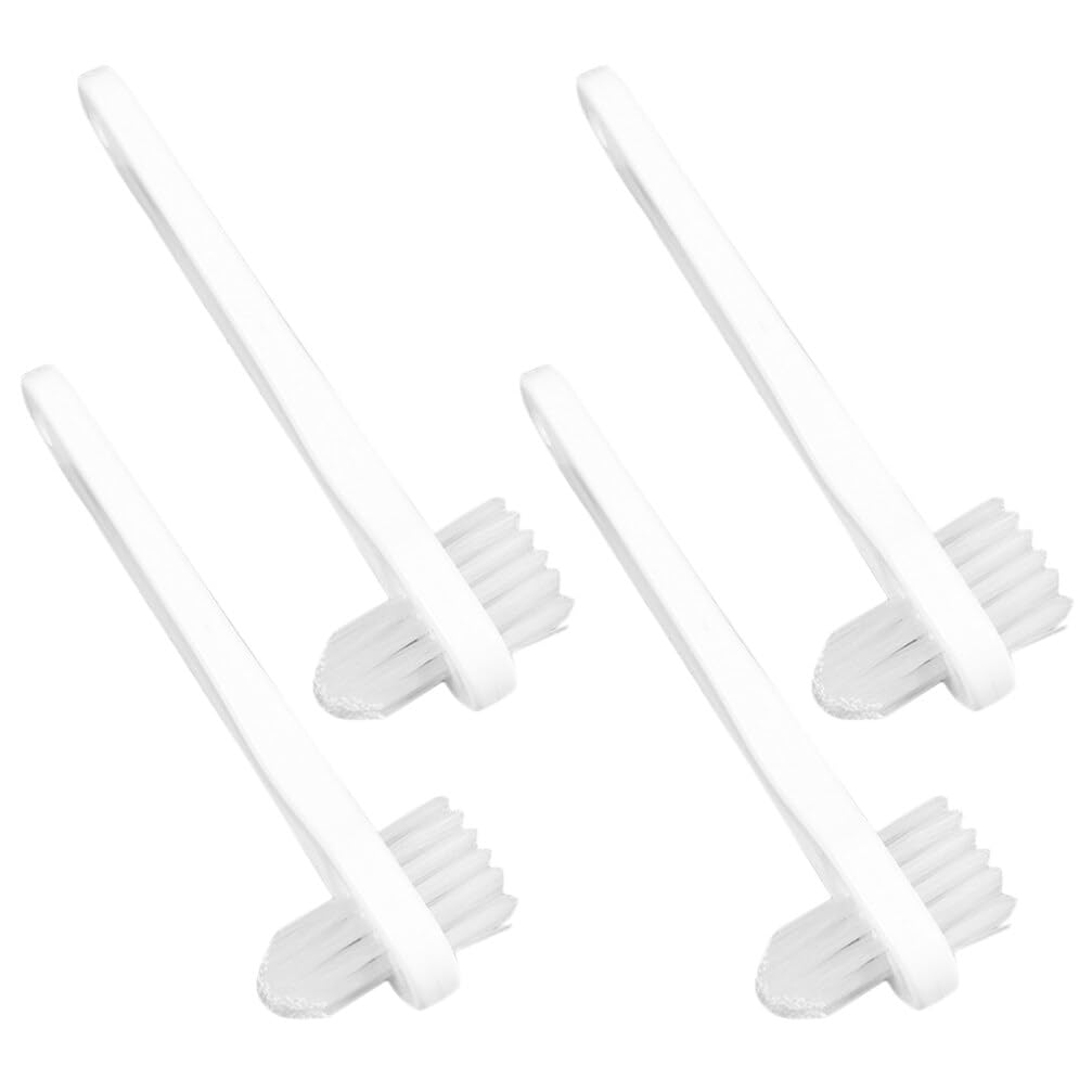 Beaupretty small double-head denture toothbrush front view