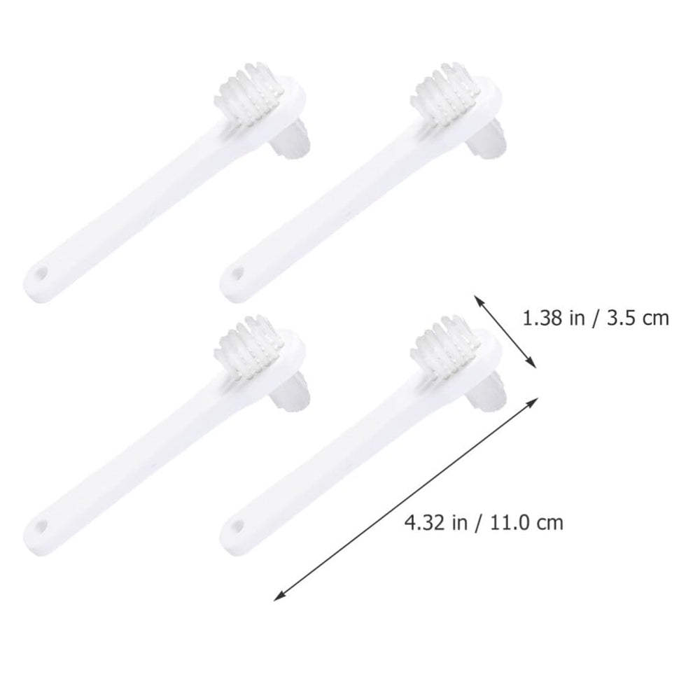 Gentle cleaning action safe for gums and dentures