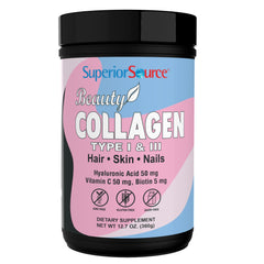 Superior Source Beauty Collagen powder with scoop