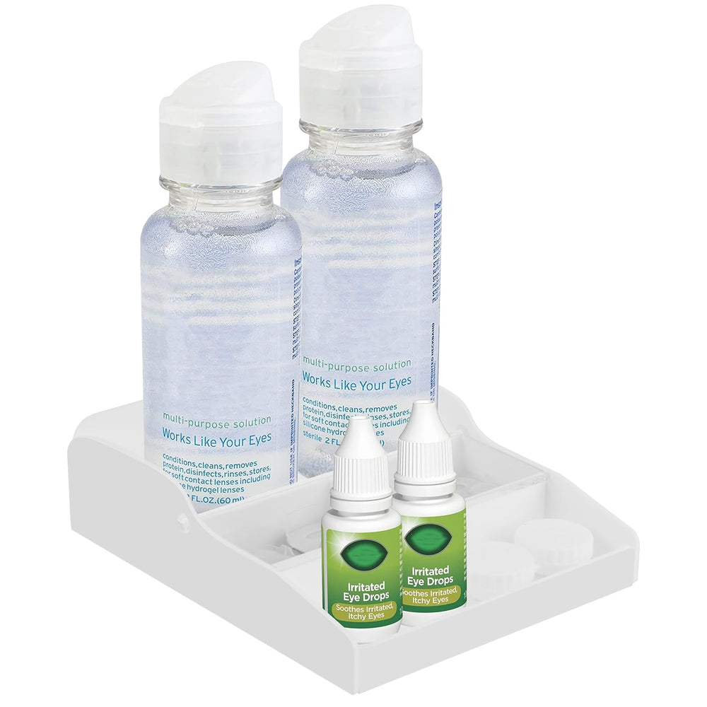 Beautyflier acrylic disposable daily contact lens tray - front view