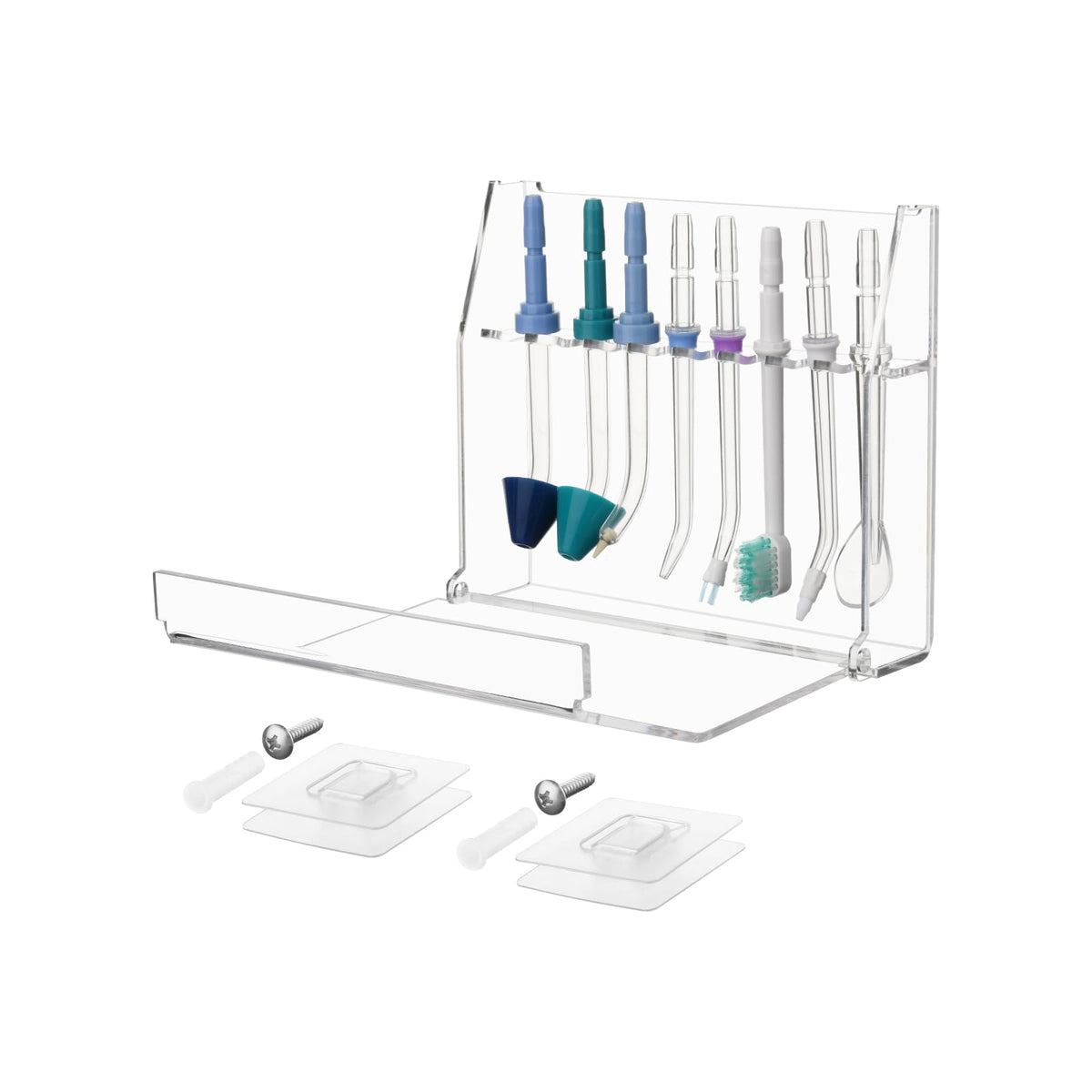 Beautyflier Water Flosser tip storage case closed with flip-top design