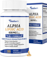 Bebien Fit 7-in-1 Neuropathy Support bottle label