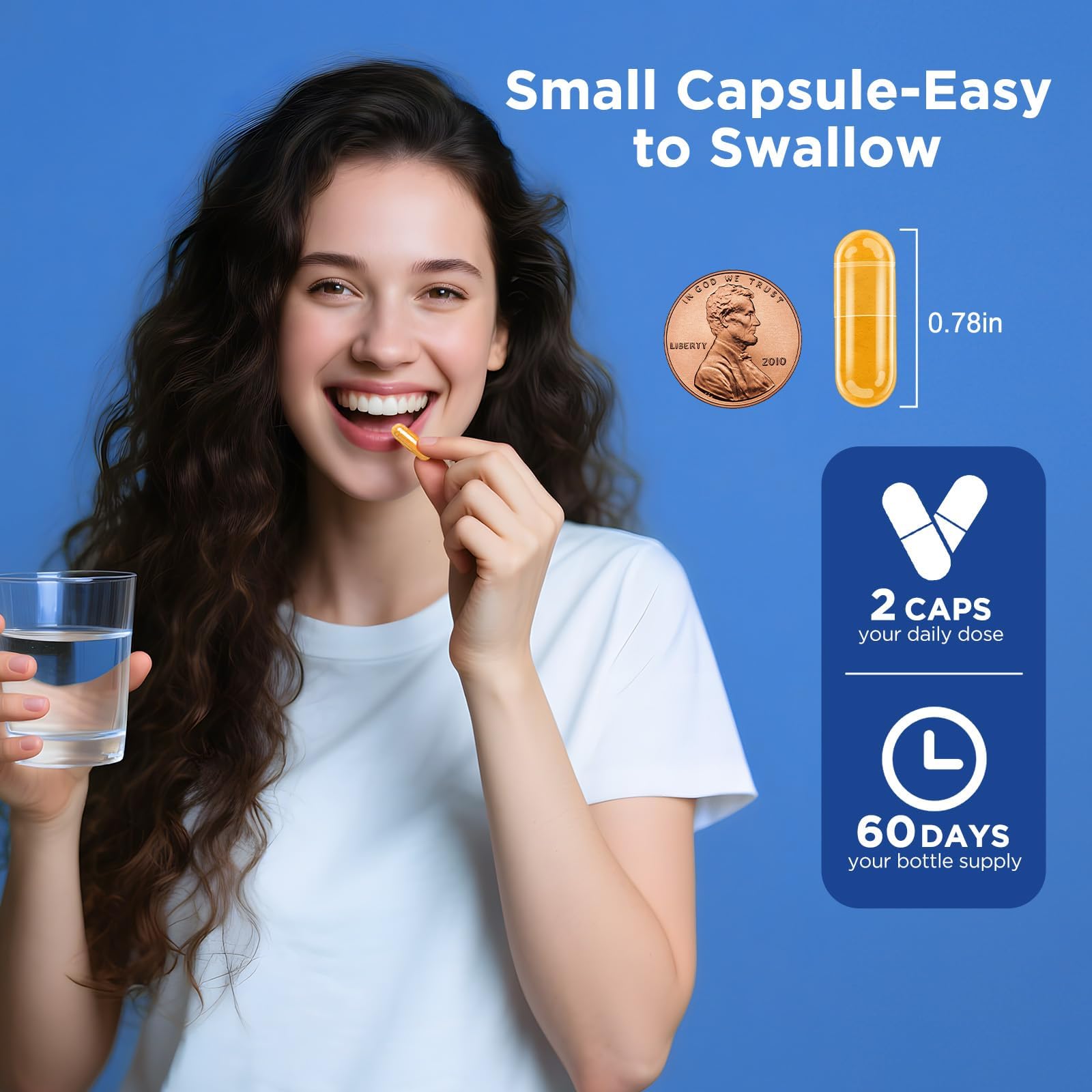 Black Pepper Extract (piperine) for enhanced absorption