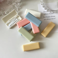 Assorted macarons color Bedartist tool case: green, pink, blue, white, yellow