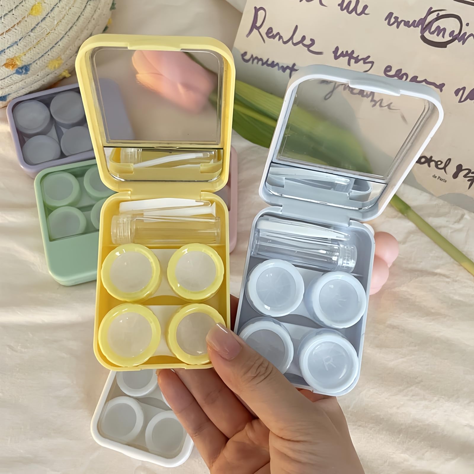 Included extras: bottle, tweezer, and remover stick in BEDARTIST kit