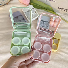 Leakproof lid design on BEDARTIST 2-in-1 contact lens case