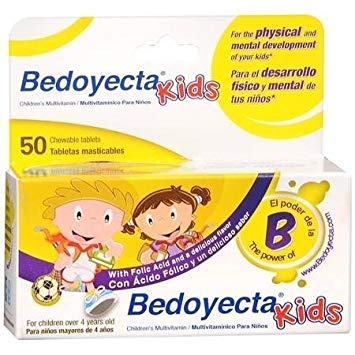 Bedoyecta Kids Multivitamin Chewable Tablets - 3 Boxes