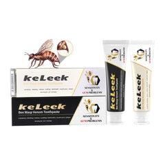 Two-pack Bee Wasp Venom Multi-Peptides Toothpaste 3.7 oz tubes