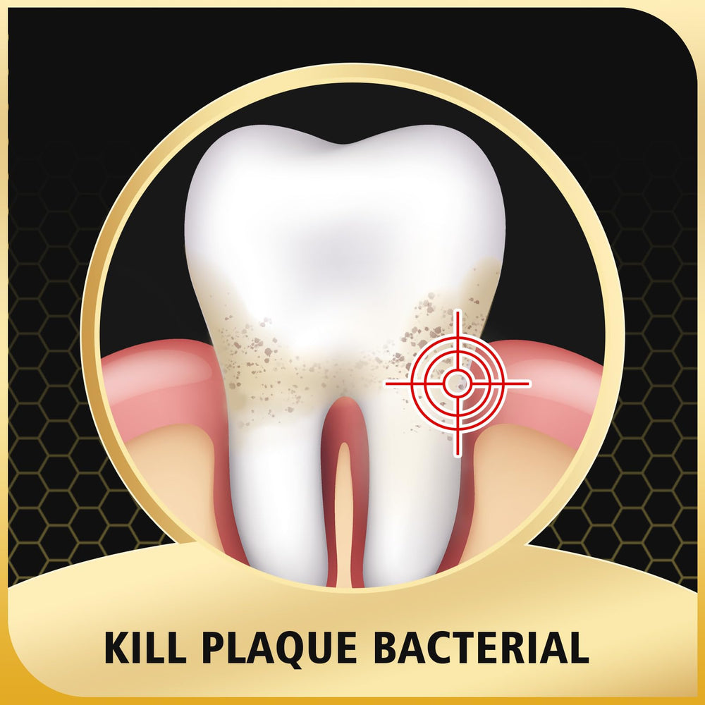 Antiplaque toothpaste removing plaque and sealing gums