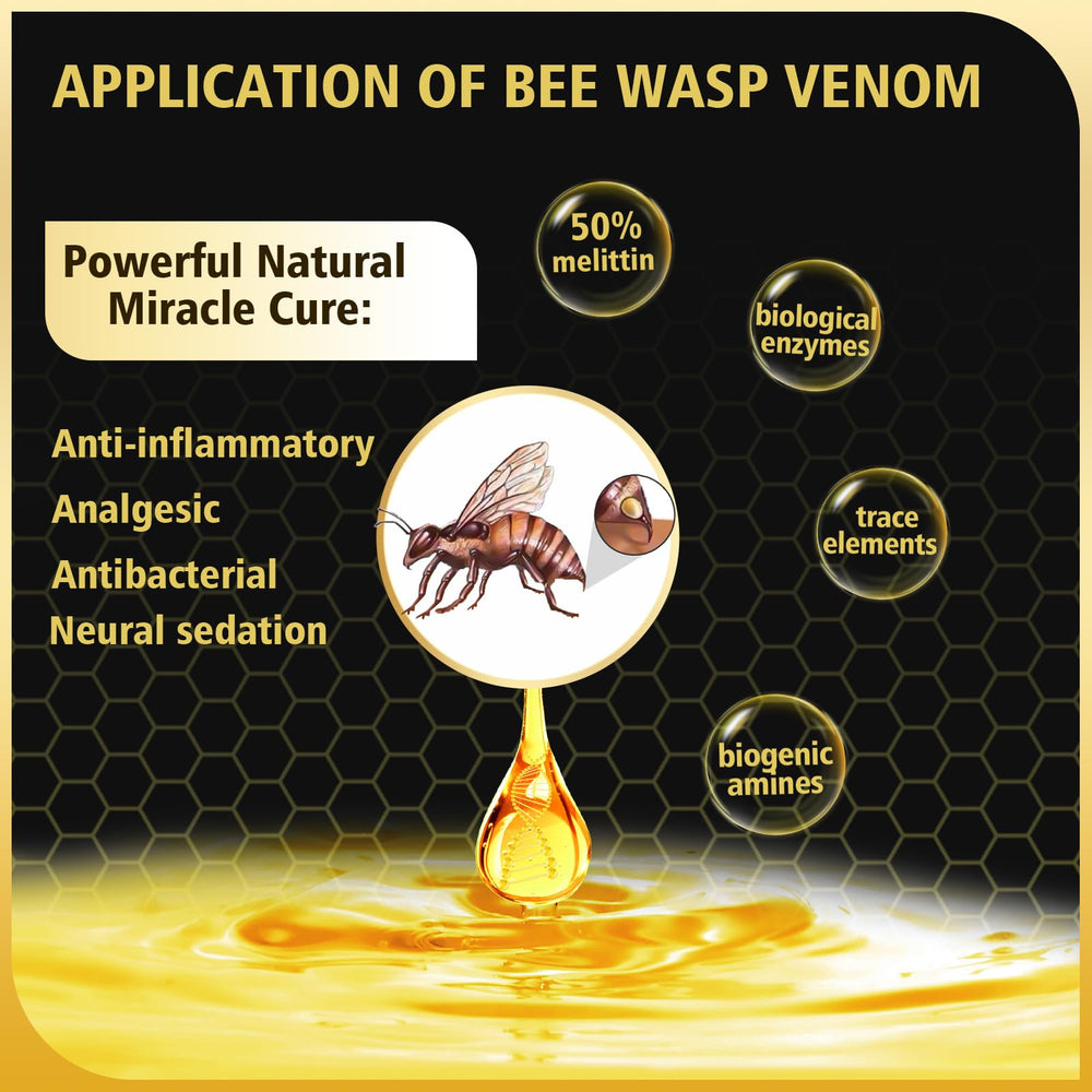 Toothpaste for sensitive teeth and gingivitis with bee venom