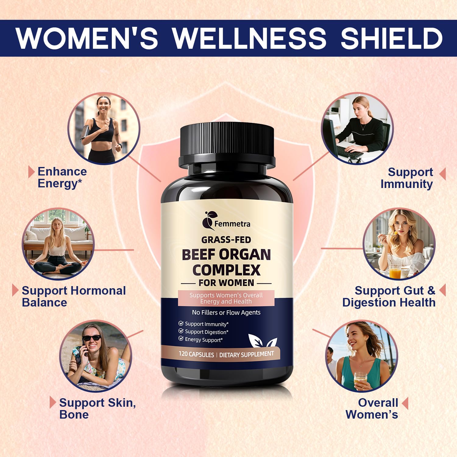 Beef kidney organ powder component