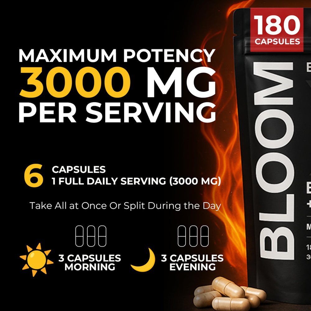 Beef organ capsules for men bottle close-up