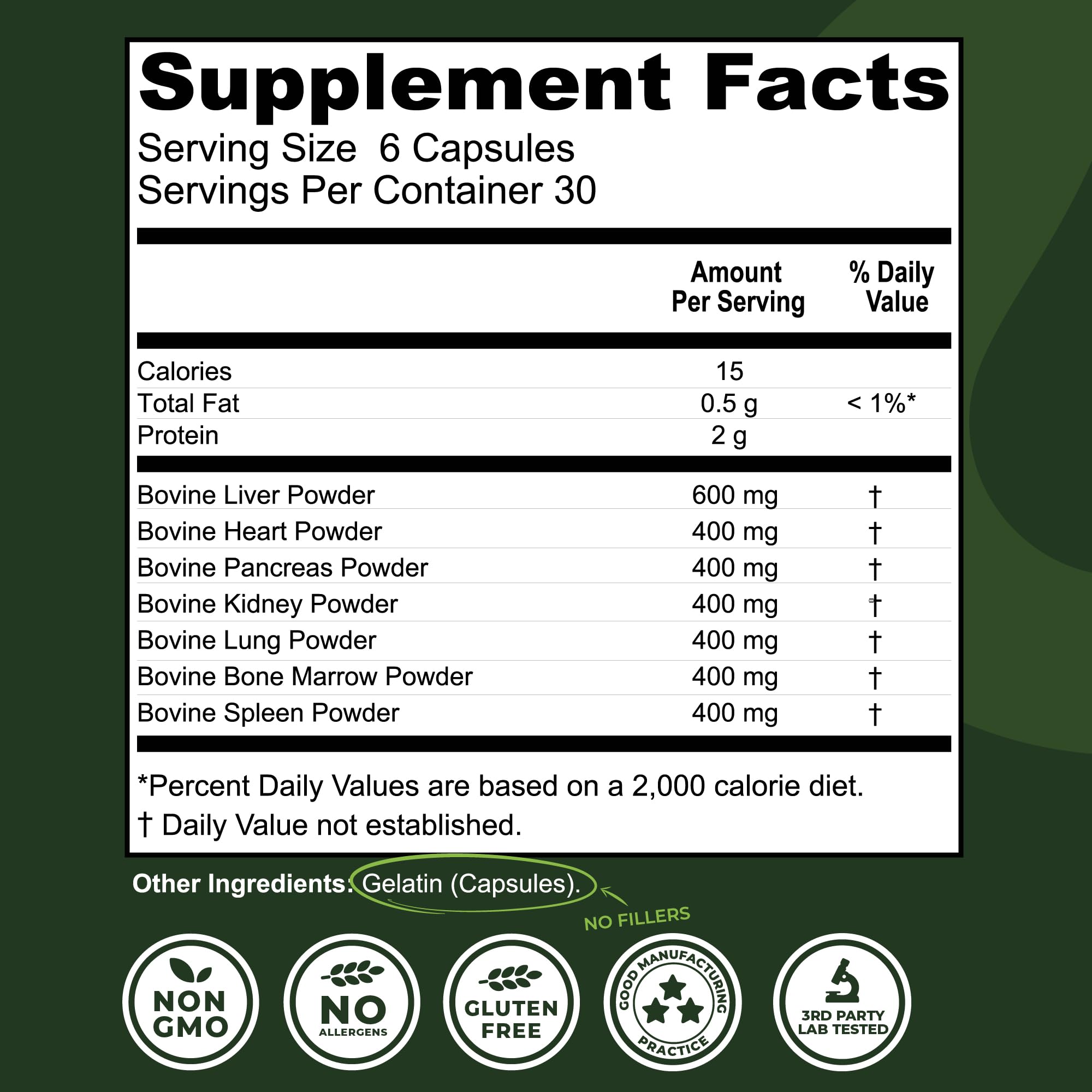 Beef heart - part of the 7-beef-organs complex