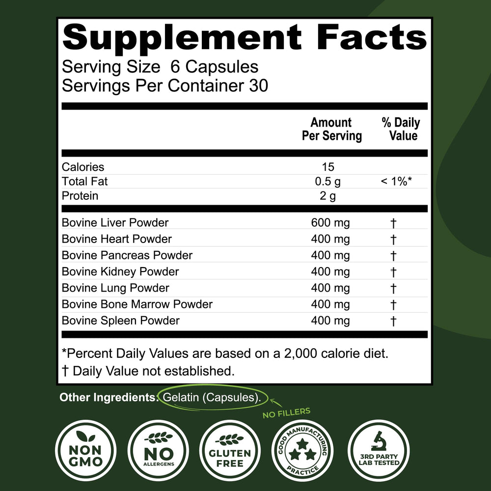 Beef heart - part of the 7-beef-organs complex
