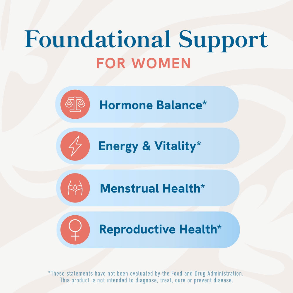 Beef organ supplement highlighting energy support for women