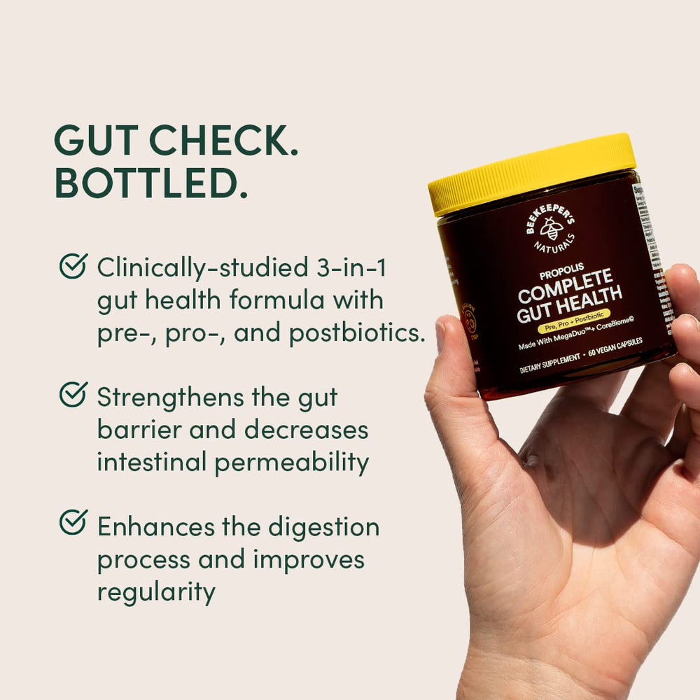 Gluten-free vegan probiotic supplement label
