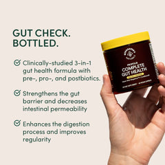 Gluten-free vegan probiotic supplement label