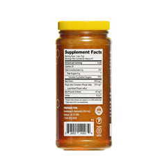 Product label showing ingredients: propolis, royal jelly, bee pollen