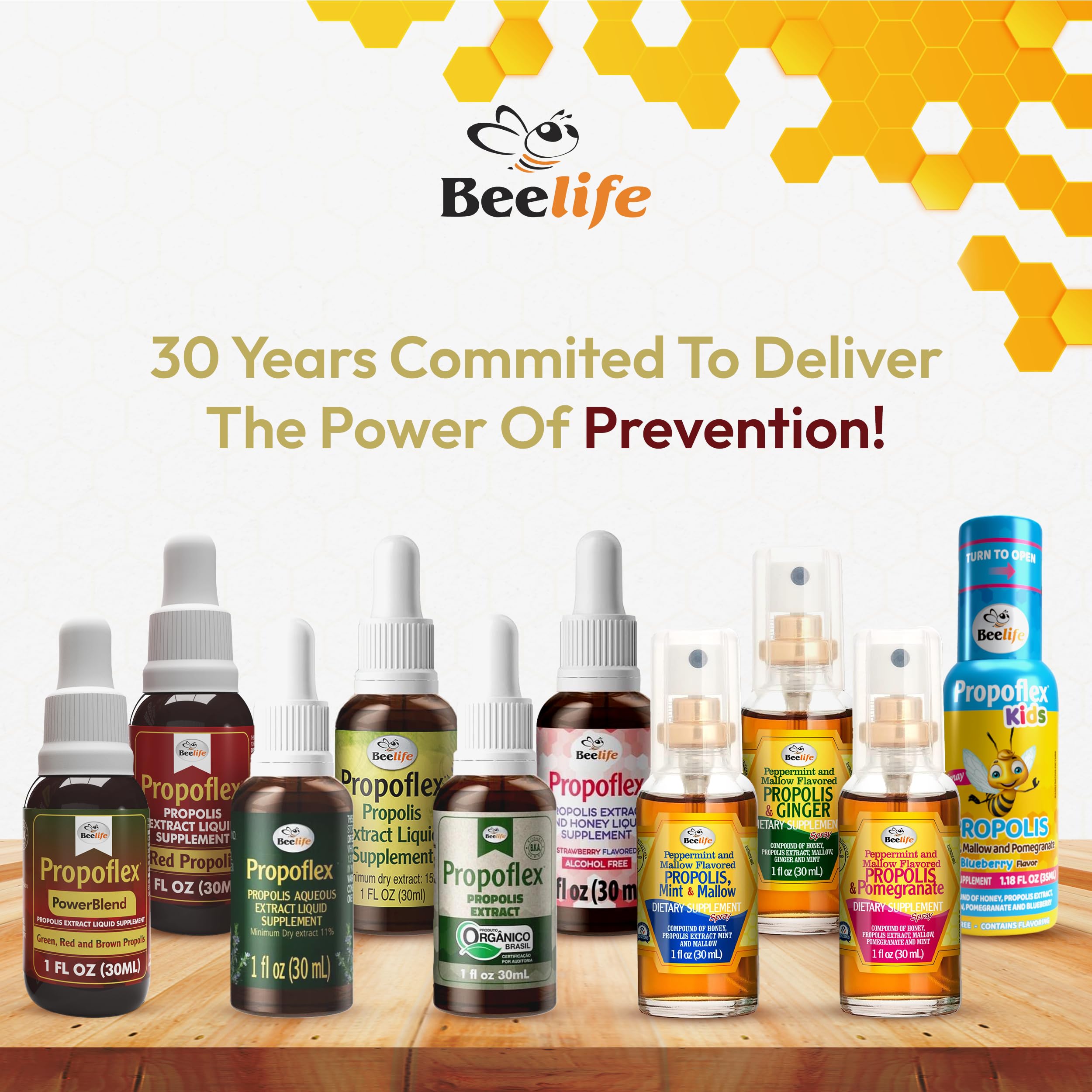 Kosher-certified label on Beelife Red Propolis packaging