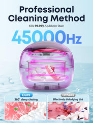 Ultrasonic cleaner operating at 45kHz