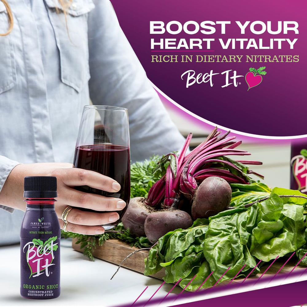 Chilled BEET IT Circulation bottle ready for quick daily nitrate boost.