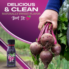 BEET IT Circulation beet-lemon blend delivers natural taste and potassium.
