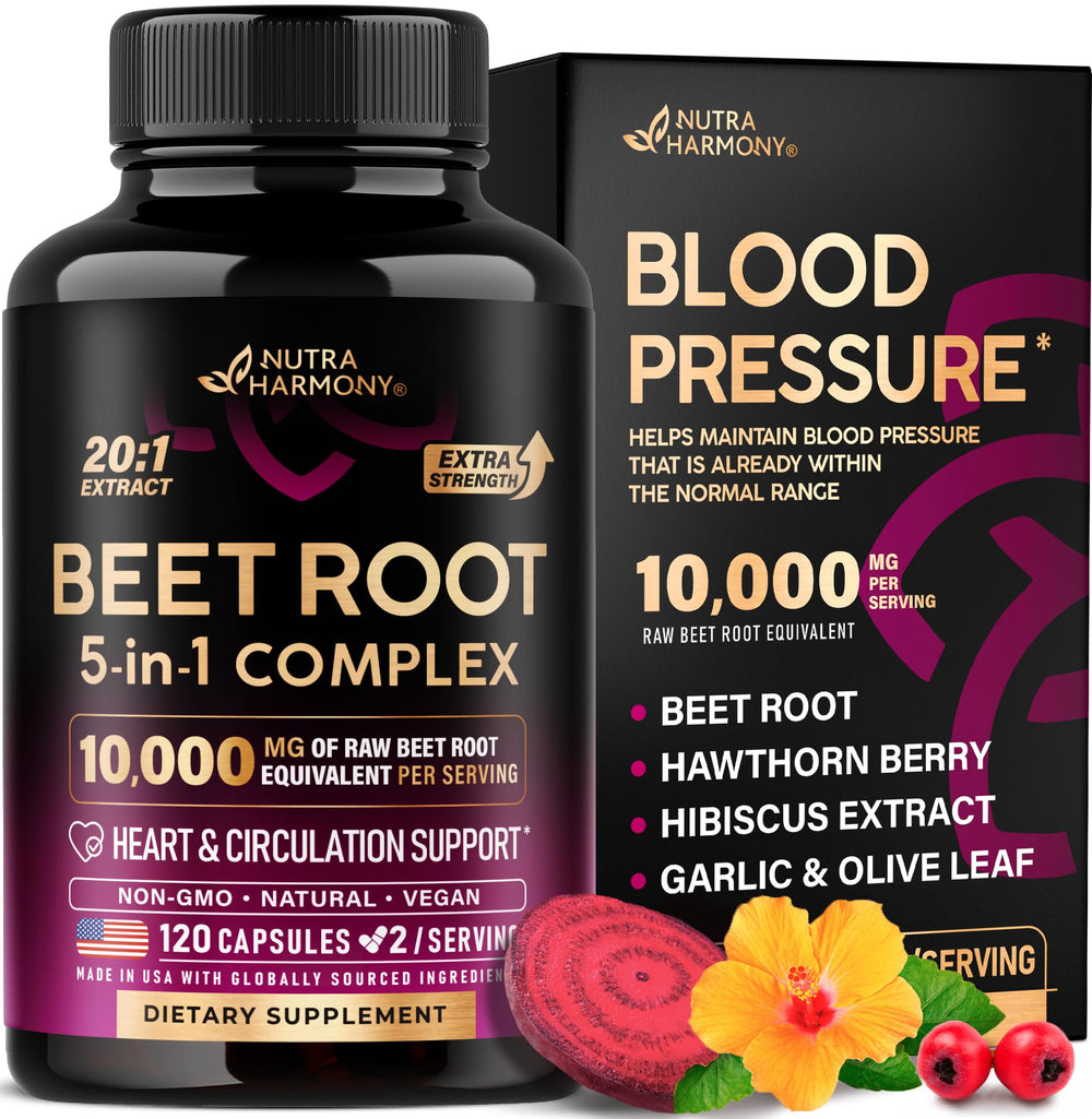 Beet root capsules for heart health