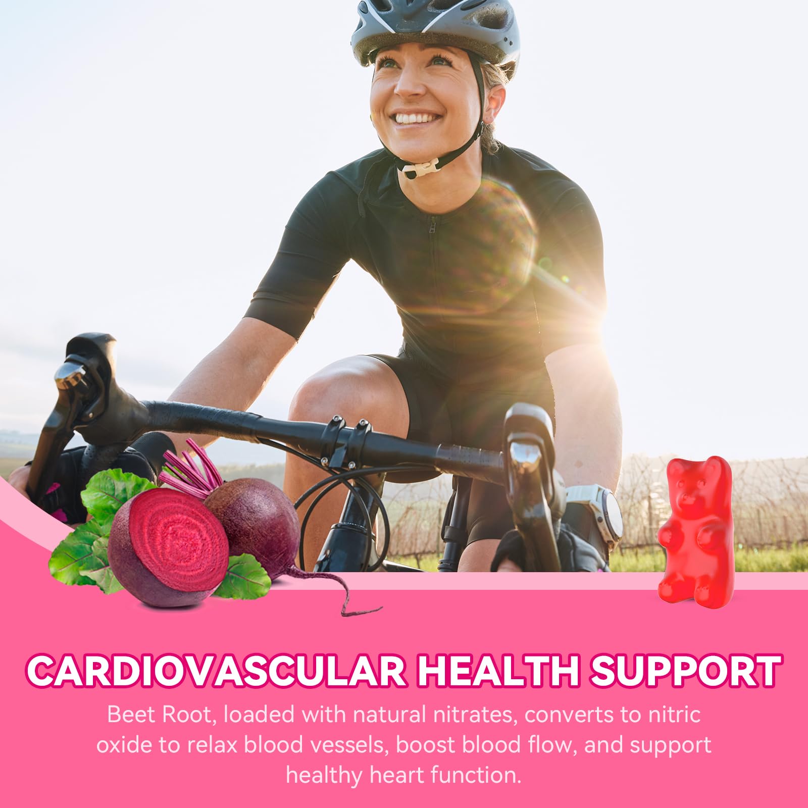 Vitamin C and B12 icons on supplement bottle