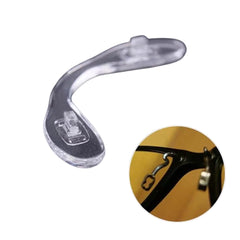 Soft silicone nose pads for glasses - close view