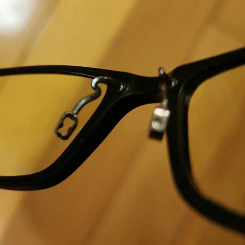 Anti-slip nose pieces on eyewear